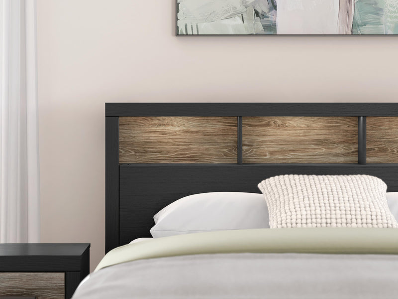 Jonnifer Bookcase Panel Bed