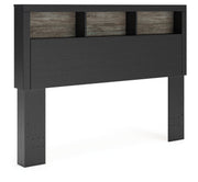 Jonnifer Lighted Bookcase HDBD Queen