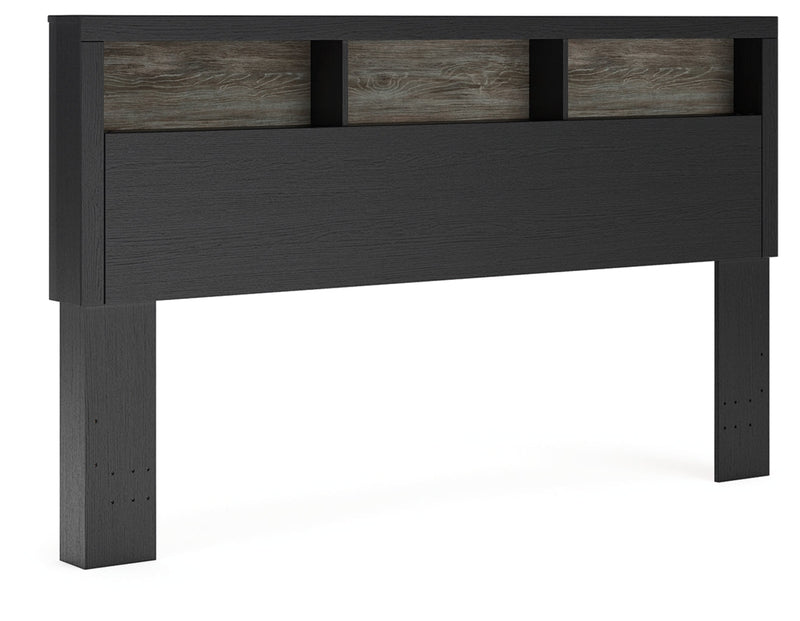 Jonnifer Lighted Bookcase HDBD King