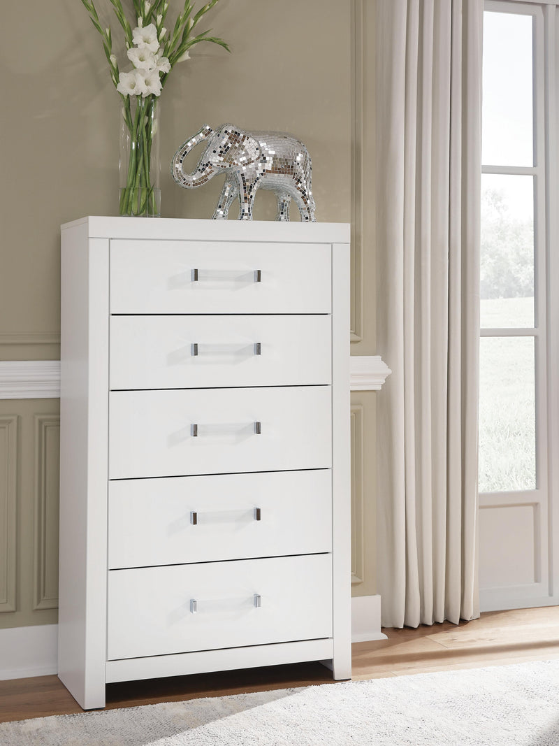 Raechalla Five Drawer Chest