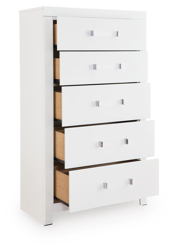 Raechalla Five Drawer Chest