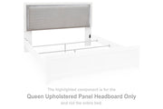 Maeling Headboards Queen White Gray