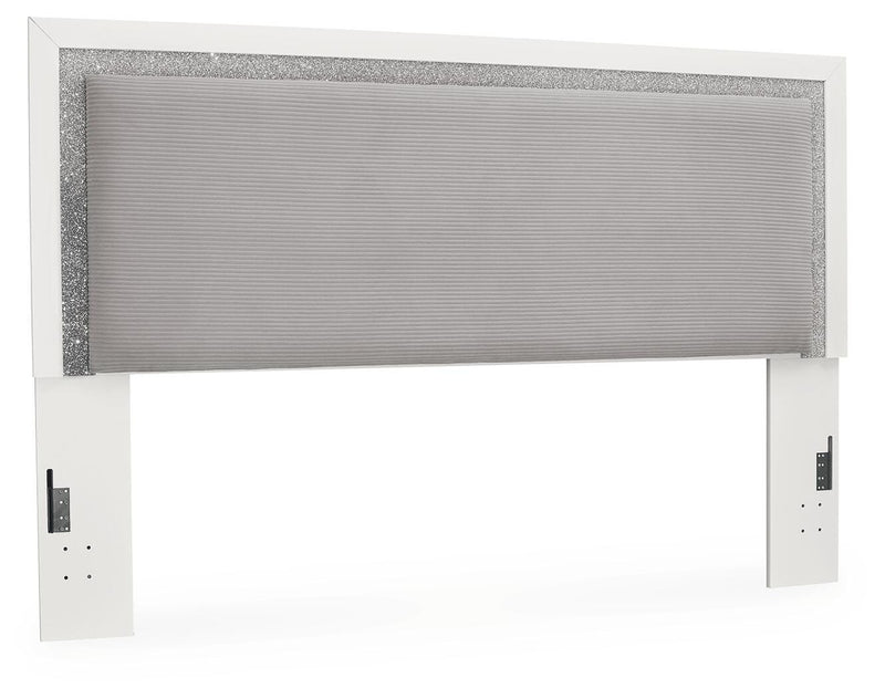 Maeling Headboards King White Gray