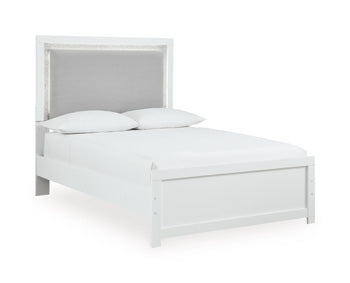 Maeling Headboards Full White Gray