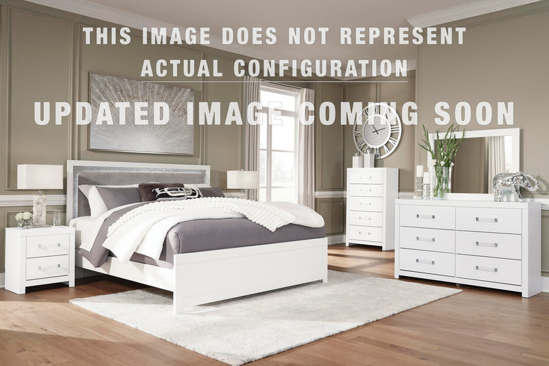 Maeling Beds White Gray
