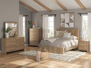 Dovander Panel Platform Bed
