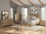 Dovander Panel Bed