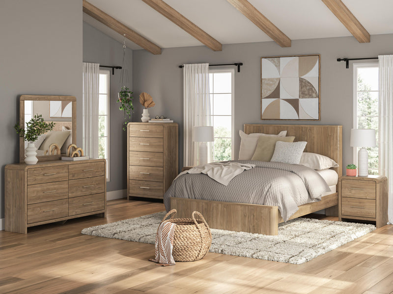 Dovander Panel Bed