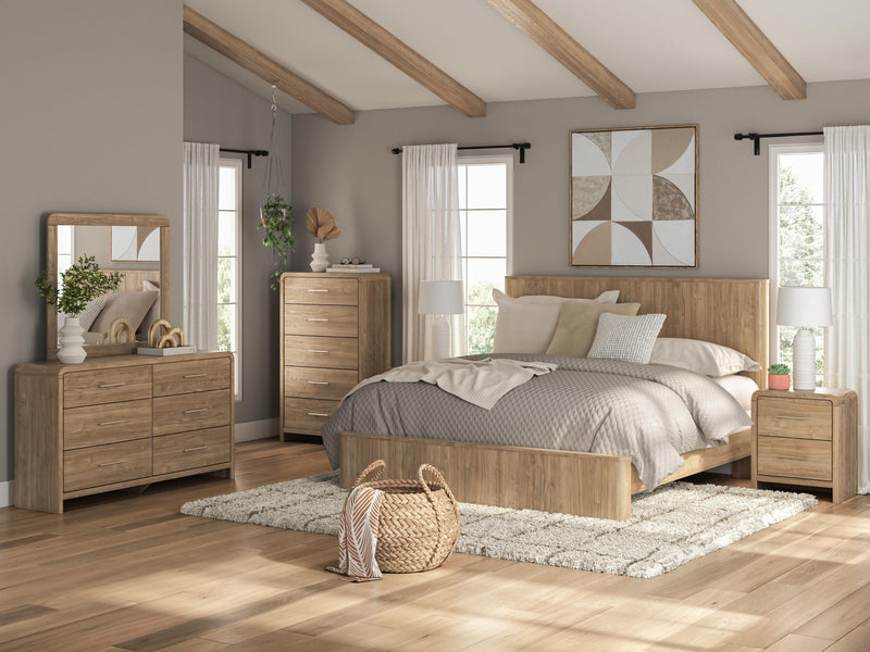 Dovander Panel Bed