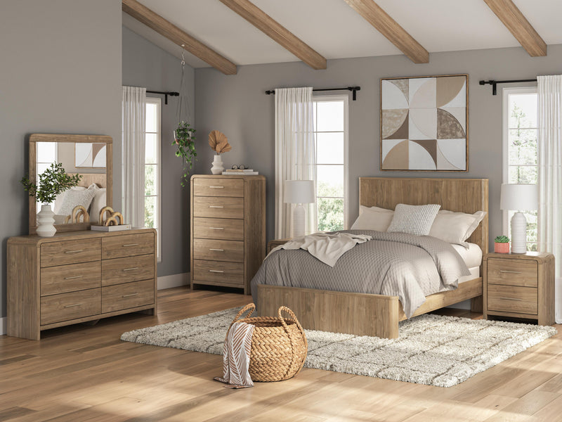 Dovander Panel Bed