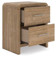 Dovander Two Drawer Night Stand
