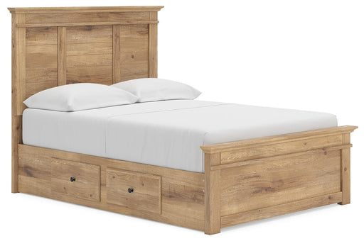 Fenderport Panel Storage Bed Full (v2) Tan