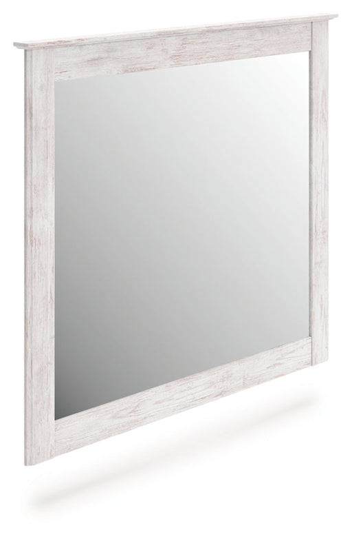 Fenderport Bedroom Mirror Whitewash