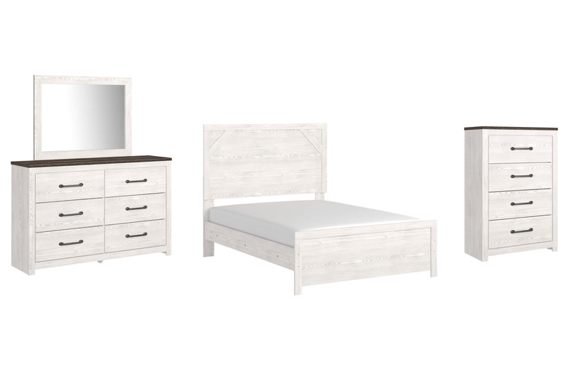 Gerridan Panel Bed, Dresser, Mirror, Chest & Nightstand, Bedroom Set
