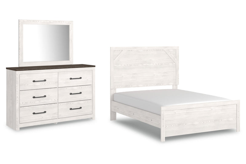 Gerridan Panel Bed, Dresser, Mirror, Chest & Nightstand, Bedroom Set