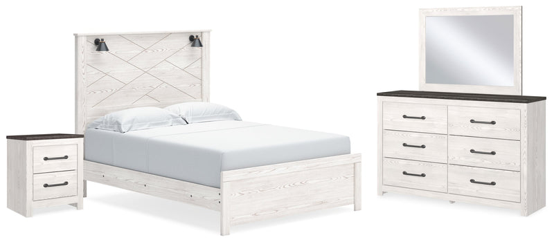 Gerridan Panel Bed, Dresser, Mirror, Chest & Nightstand, Bedroom Set