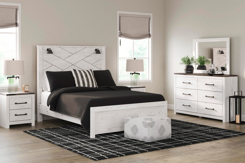 Gerridan Panel Bed, Dresser, Mirror, Chest & Nightstand, Bedroom Set