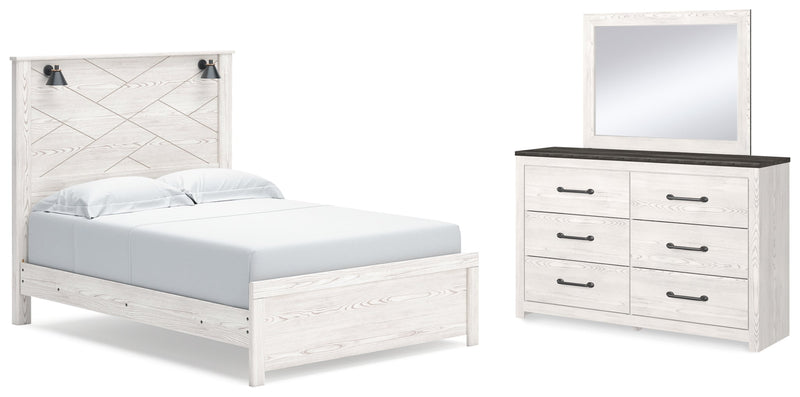 Gerridan Panel Bed, Dresser, Mirror, Chest & Nightstand, Bedroom Set
