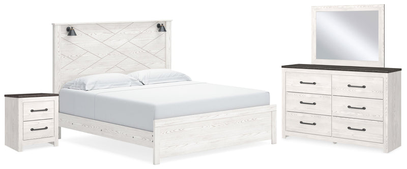Gerridan Panel Bed, Dresser, Mirror, Chest & Nightstand, Bedroom Set
