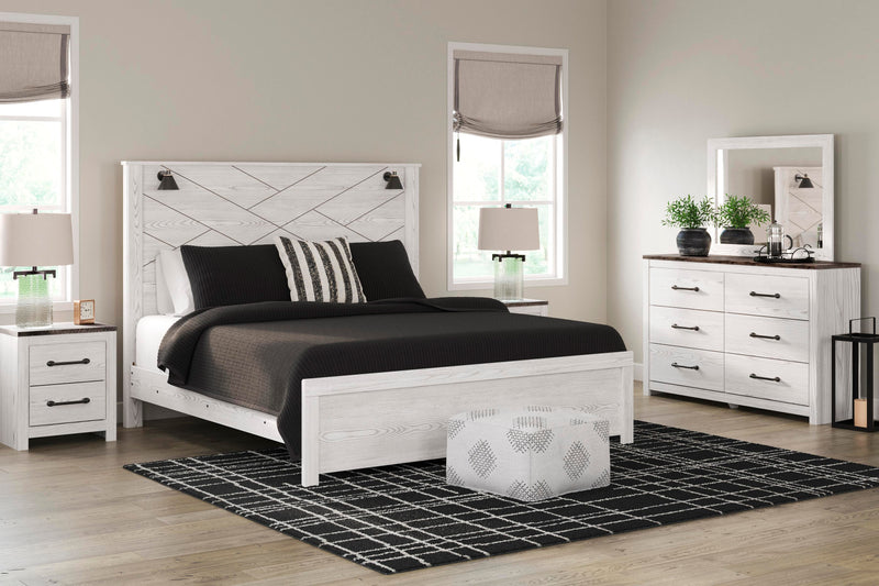 Gerridan Panel Bed, Dresser, Mirror, Chest & Nightstand, Bedroom Set