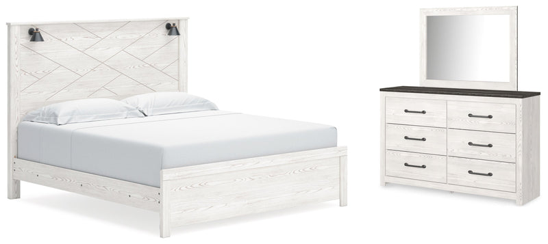 Gerridan Panel Bed, Dresser, Mirror, Chest & Nightstand, Bedroom Set