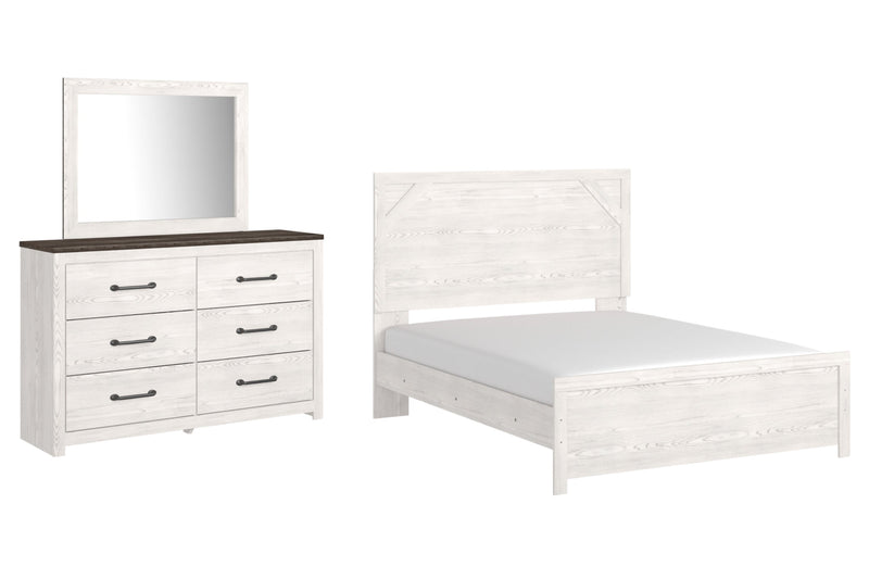Gerridan Panel Bed, Dresser, Mirror, Chest & Nightstand, Bedroom Set
