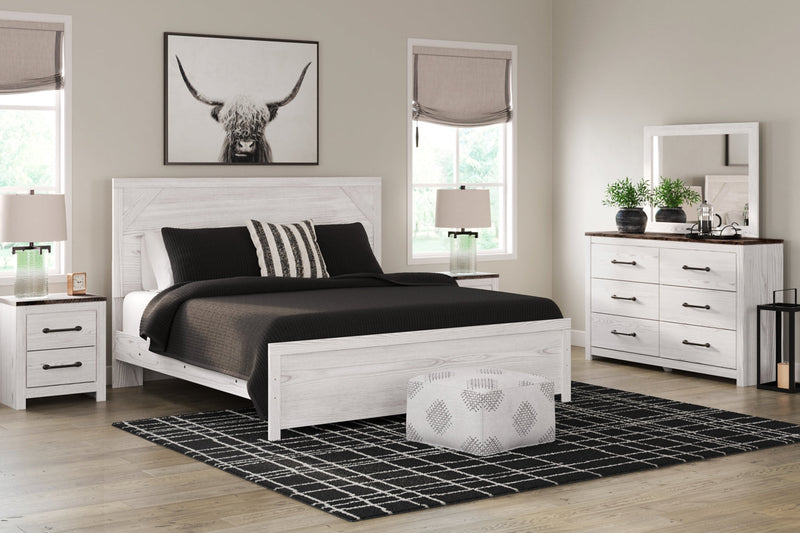 Gerridan Panel Bed, Dresser, Mirror, Chest & Nightstand, Bedroom Set