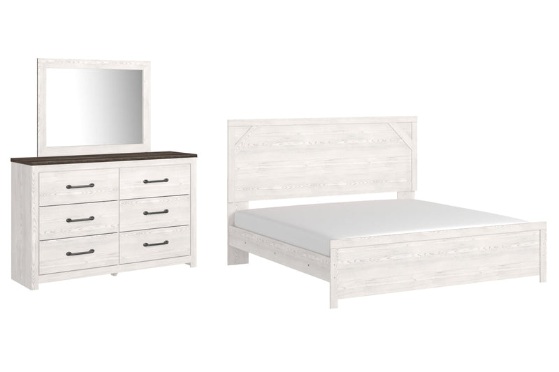 Gerridan Panel Bed, Dresser, Mirror, Chest & Nightstand, Bedroom Set