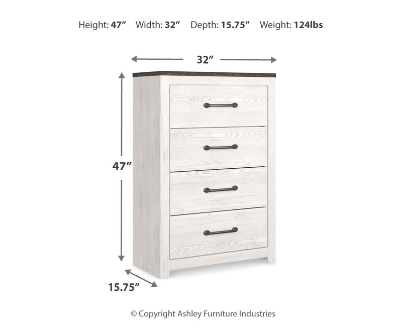 Gerridan Panel Bed, Dresser, Mirror, Chest & Nightstand, Bedroom Set