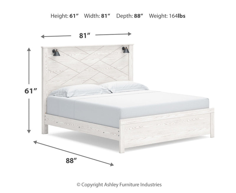 Gerridan Panel Bed, Dresser, Mirror, Chest & Nightstand, Bedroom Set