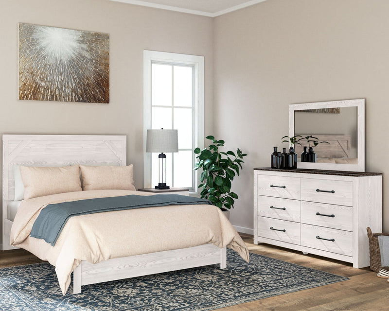 Gerridan Panel Bed, Dresser, Mirror, Chest & Nightstand, Bedroom Set