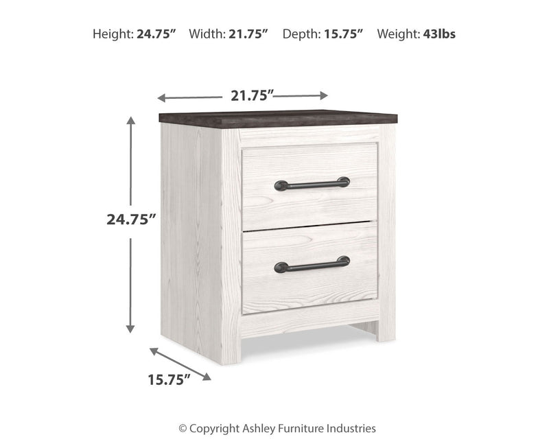 Gerridan Panel Bed, Dresser, Mirror, Chest & Nightstand, Bedroom Set