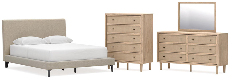 Cielden Bed, Dresser, Mirror, Chest & Nightstand, Bedroom Set