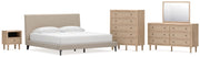 Cielden Bed, Dresser, Mirror, Chest & Nightstand, Bedroom Set