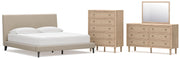 Cielden Bed, Dresser, Mirror, Chest & Nightstand, Bedroom Set