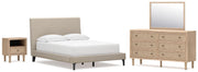 Cielden Bed, Dresser, Mirror, Chest & Nightstand, Bedroom Set