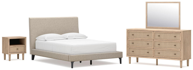 Cielden Bed, Dresser, Mirror, Chest & Nightstand, Bedroom Set