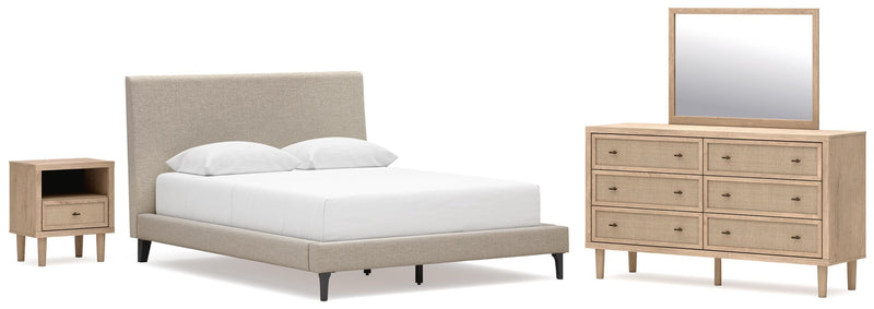 Cielden Bed, Dresser, Mirror, Chest & Nightstand, Bedroom Set