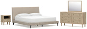 Cielden Bed, Dresser, Mirror, Chest & Nightstand, Bedroom Set