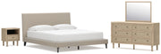 Cielden Bed, Dresser, Mirror, Chest & Nightstand, Bedroom Set