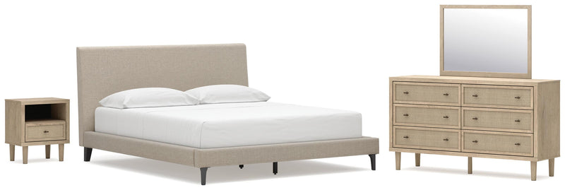 Cielden Bed, Dresser, Mirror, Chest & Nightstand, Bedroom Set
