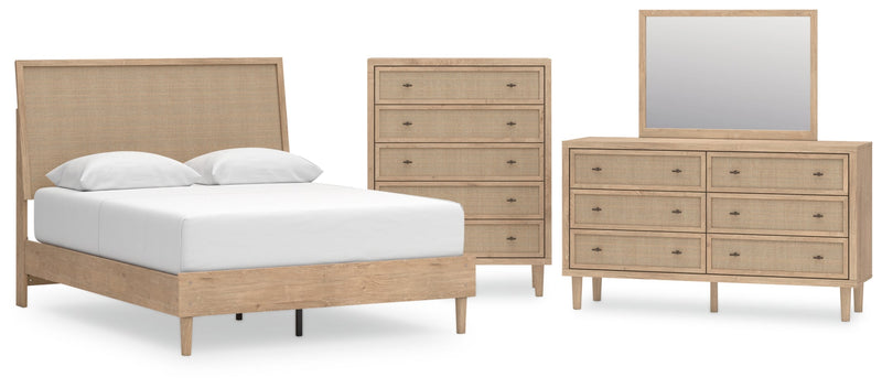 Cielden Bed, Dresser, Mirror, Chest & Nightstand, Bedroom Set