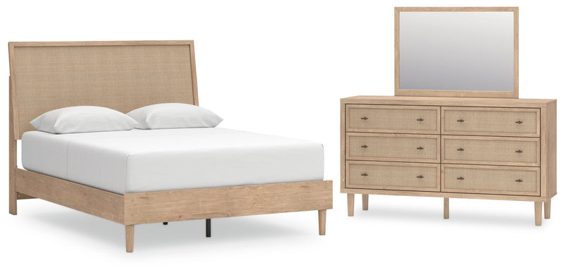 Cielden Bed, Dresser, Mirror, Chest & Nightstand, Bedroom Set