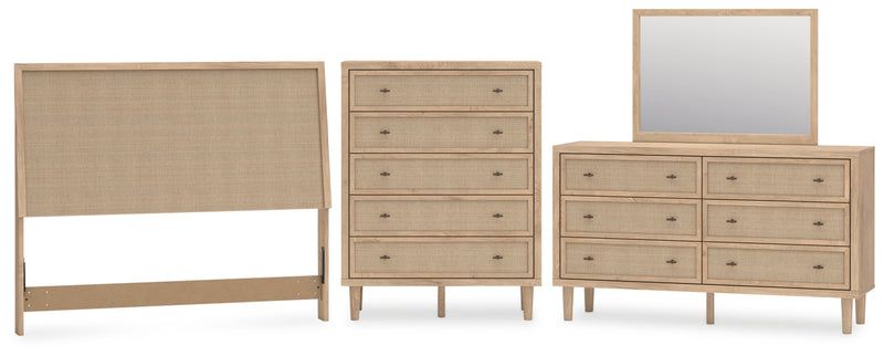 Cielden Bed, Dresser, Mirror, Chest & Nightstand, Bedroom Set