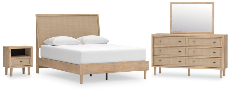Cielden Bed, Dresser, Mirror, Chest & Nightstand, Bedroom Set