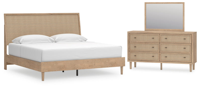Cielden Bed, Dresser, Mirror, Chest & Nightstand, Bedroom Set