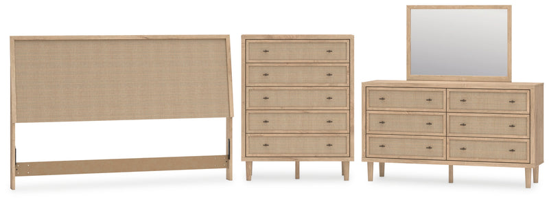 Cielden Bed, Dresser, Mirror, Chest & Nightstand, Bedroom Set