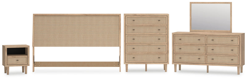 Cielden Bed, Dresser, Mirror, Chest & Nightstand, Bedroom Set