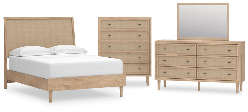 Cielden Bed, Dresser, Mirror, Chest & Nightstand, Bedroom Set