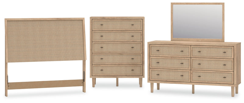 Cielden Bed, Dresser, Mirror, Chest & Nightstand, Bedroom Set